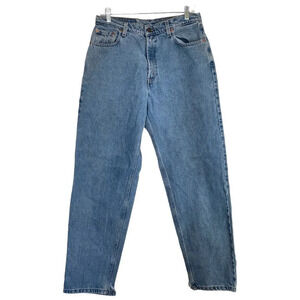 LEVI'S 560 Loose Fit Straight Leg Jeans Vtg Size 12 30x31 Light Wash 1998 90s